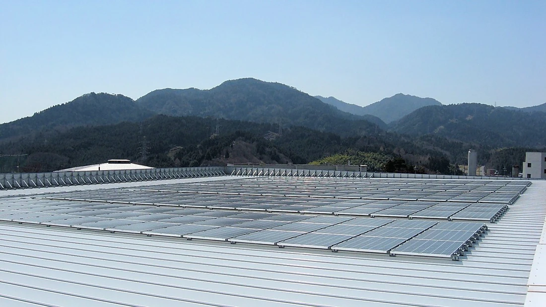 <p>TOTO stellt seine Produktionsanlagen auf erneuerbare Energien um. Foto: TOTO</p>